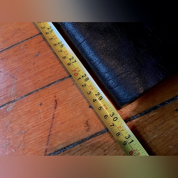 Leather Motorcycle Chaps (L) - Picture 8 of 11